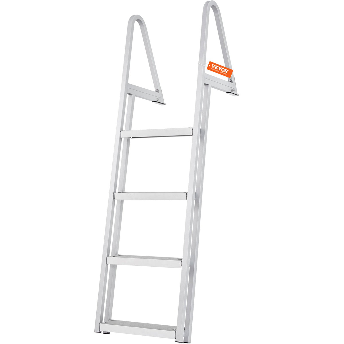 Dock Ladder, Removable 4 Steps, 350 lbs Load Capacity, Aluminum Alloy Pontoon Boat Ladder with 4'' Wide Step V952-MTXTCXSJFHXJDMGF9V0