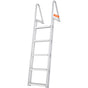 Removable Dock Ladder 5 Steps, 159 kg Load Capacity, Pontoon Boat Ladder with 4'' Wide Step & Nonslip Design V952-MTXTCXSJFHXJDO516V0