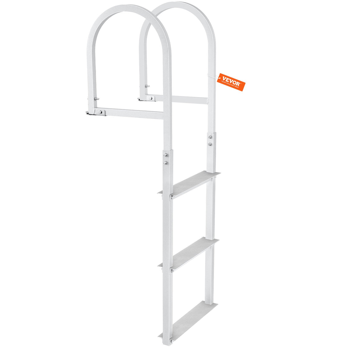 Dock Ladder, Removable 3 Steps, 227 kg Load Capacity, Aluminum Alloy Pontoon Boat Ladder with 7.9 cm Wide V952-MTZTCXSJFHXJDP38PV0