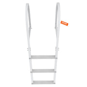 Dock Ladder, Removable 3 Steps, 227 kg Load Capacity, Aluminum Alloy Pontoon Boat Ladder with 7.9 cm Wide V952-MTZTCXSJFHXJDP38PV0