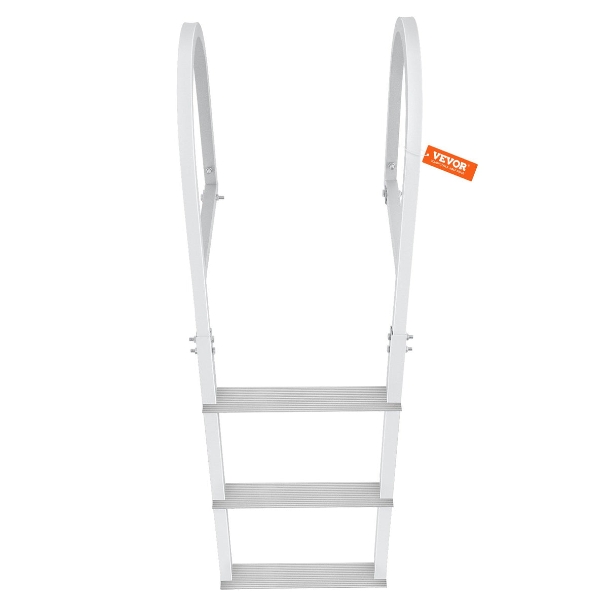 Dock Ladder, Removable 3 Steps, 227 kg Load Capacity, Aluminum Alloy Pontoon Boat Ladder with 7.9 cm Wide V952-MTZTCXSJFHXJDP38PV0
