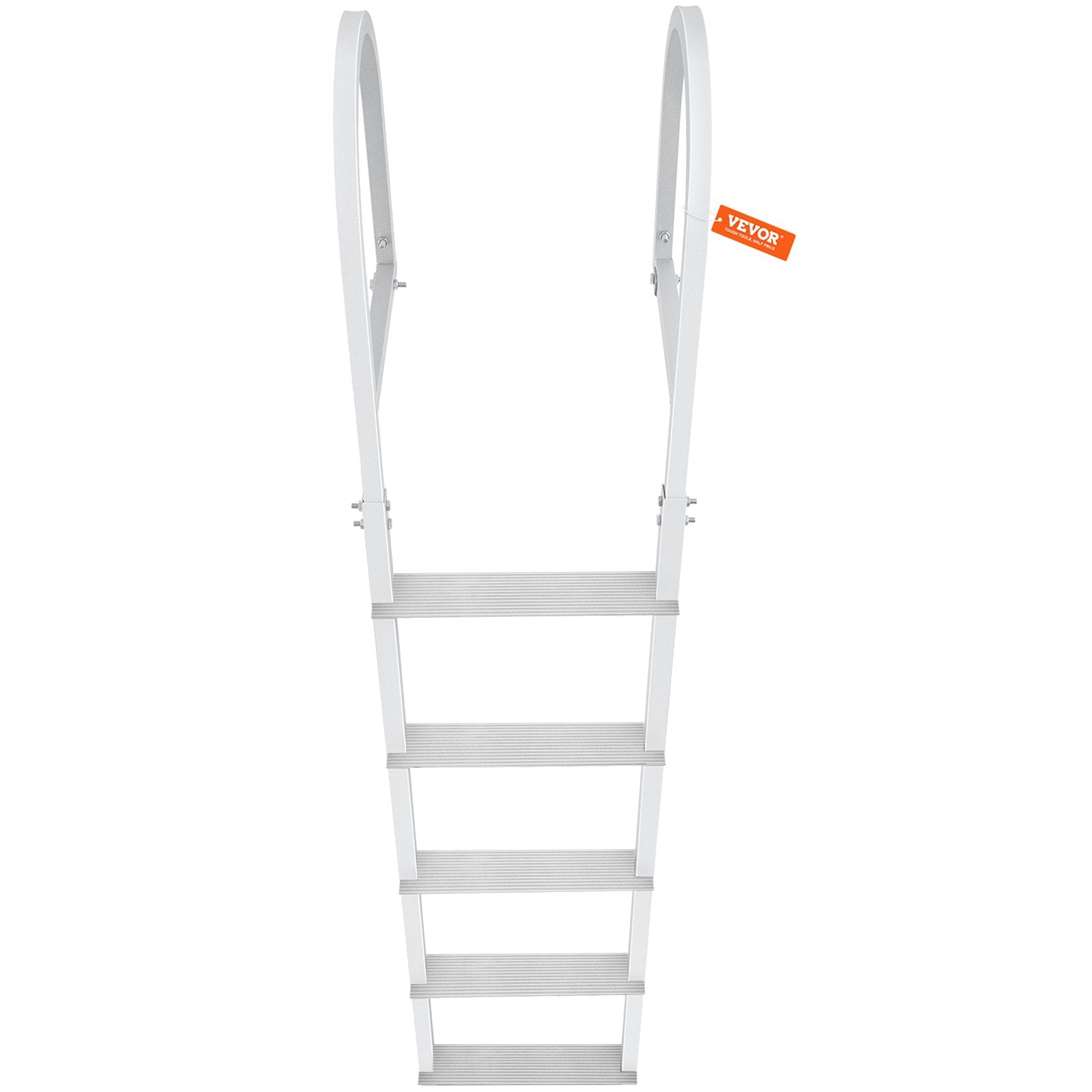 Dock Ladder, Removable 5 Steps, 227 kgs Load Capacity, Aluminum Alloy Pontoon Boat Ladder with 3.1'' Wide V952-MTZTCXSJFHXJDR9U9V0