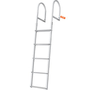 Dock Ladder, Removable 5 Steps, 227 kgs Load Capacity, Aluminum Alloy Pontoon Boat Ladder with 3.1'' Wide V952-MTZTCXSJFHXJDR9U9V0