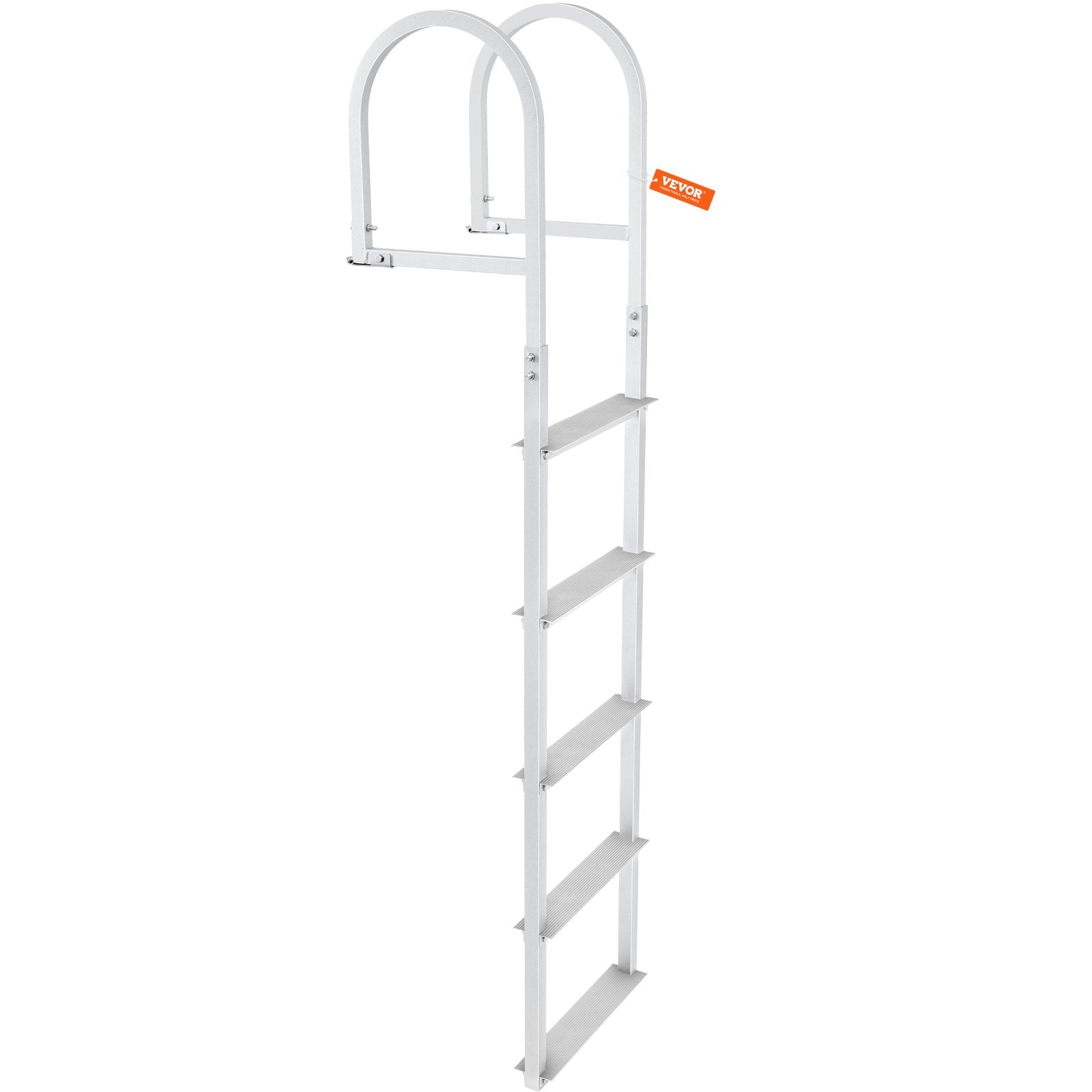 Dock Ladder, Removable 5 Steps, 227 kgs Load Capacity, Aluminum Alloy Pontoon Boat Ladder with 3.1'' Wide V952-MTZTCXSJFHXJDR9U9V0
