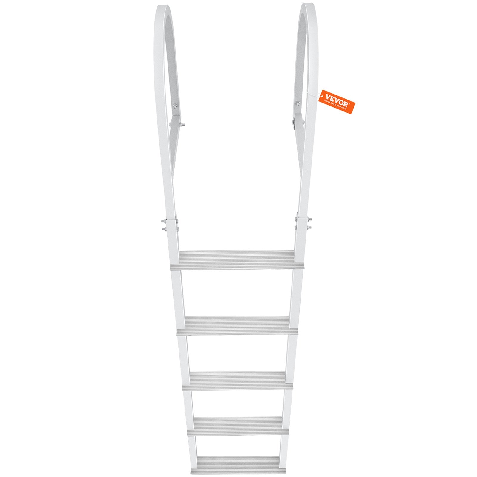 Dock Ladder, Removable 5 Steps, 227 kgs Load Capacity, Aluminum Alloy Pontoon Boat Ladder with 3.1'' Wide V952-MTZTCXSJFHXJDR9U9V0