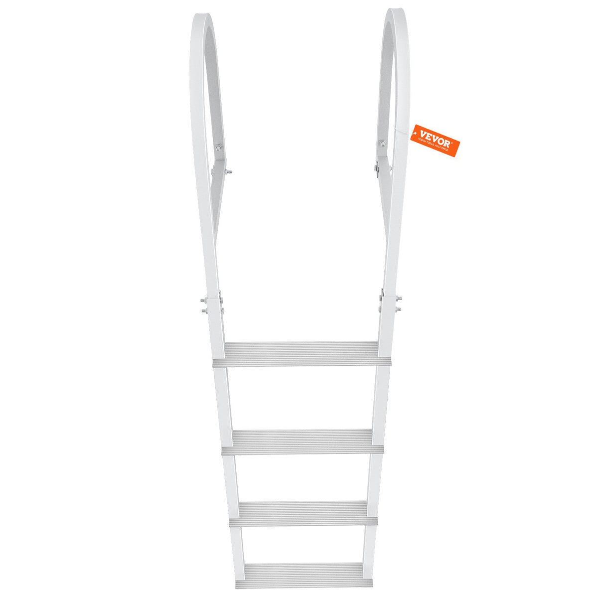 Dock Ladder, Removable 4 Steps, 500 lbs Load Capacity, Aluminum Alloy Pontoon Boat Ladder with 3.1'' Wide V952-MTZTCXSJFHXJDT0PBV0