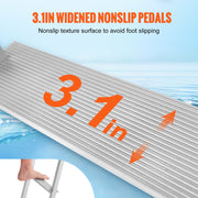 Dock Ladder, Removable 4 Steps, 500 lbs Load Capacity, Aluminum Alloy Pontoon Boat Ladder with 3.1'' Wide V952-MTZTCXSJFHXJDT0PBV0