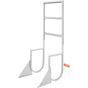 Dock Ladder, Flip-Up 3 Steps, 159 kg Load Capacity, Aluminum Alloy Pontoon Boat Ladder with 50.8 mm Wide Step V952-MTZTSFSJFHXJDD9C0V0