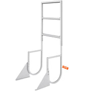 Dock Ladder, Flip-Up 3 Steps, 159 kg Load Capacity, Aluminum Alloy Pontoon Boat Ladder with 50.8 mm Wide Step V952-MTZTSFSJFHXJDD9C0V0