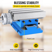 Milling Machine Cross Slide Worktable 4''x7.3'' 2 Axis Compound Precision V952-MX-75GZT000000001V0
