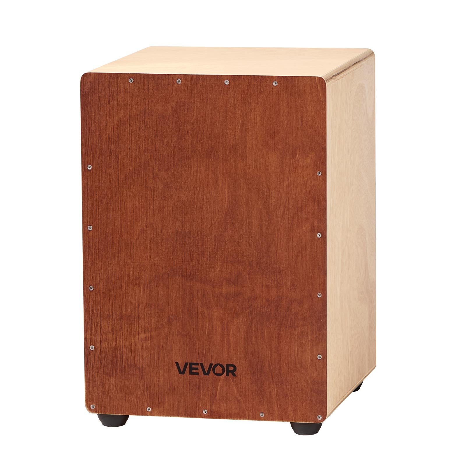 Cajon Box Drum, with Internal Snare Wires, Lightweight Wooden Percussion Box, Portable Birch Wood Drum V952-MXGCGKJGXWBXLJYJB001V0