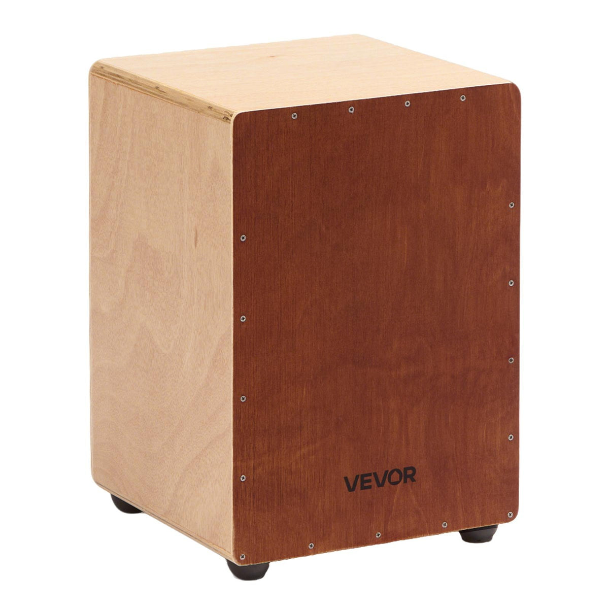 Cajon Box Drum, with Internal Snare Wires, Lightweight Wooden Percussion Box, Portable Birch Wood Drum V952-MXGCGKJGXWBXLJYJB001V0