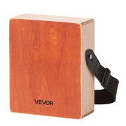Cajon Box Drum, with Internal Guitar Strings, Lightweight Wooden Percussion Box, Portable Birch Wood Drum V952-MXGLXKJTXSNBGNO6N001V0