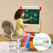 Easel Accessory Set Chalk & Markers & Paper Rolls 32PCS for Standing Easel V952-MZKETHJPJBBH0DQ35V0