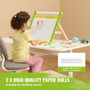 Easel Accessory Set, 32 PCS Kid's Art Easel Painting Kit Including Chalks, Dry-Erase Markers & Paper Rolls, V952-MZKETHJPJBBHOR8HNV0