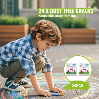 Easel Accessory Set, 32 PCS Kid's Art Easel Painting Kit Including Chalks, Dry-Erase Markers & Paper Rolls, V952-MZKETHJPJBBHOR8HNV0