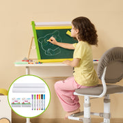 Easel Accessory Set, 32 PCS Kid's Art Easel Painting Kit Including Chalks, Dry-Erase Markers & Paper Rolls, V952-MZKETHJPJBBHOR8HNV0