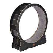 Wooden Cat Exercise Wheel, 43.3" Large Cat Treadmill Wheel for Indoor Cats, Cat Running Wheel with Detachable V952-MZMPBJHSMDB4VD4DSV0