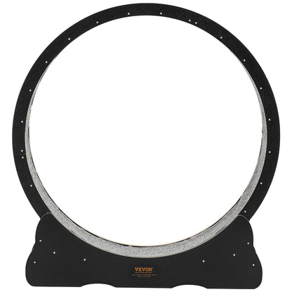 Cat Exercise Wheel, 120 cm Wooden Cat Running Wheel for Indoor Cats up to 12.7 kg, Cats Treadmill with V952-MZMPBJLHSMDB3N5ZN001V0