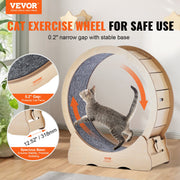 Cat Exercise Wheel, Large Cat Treadmill Wheel for Indoor Cats, 35.8 inch Cat Running Wheel with Detachable V952-MZMPBJYMSMDBCOLWSV0