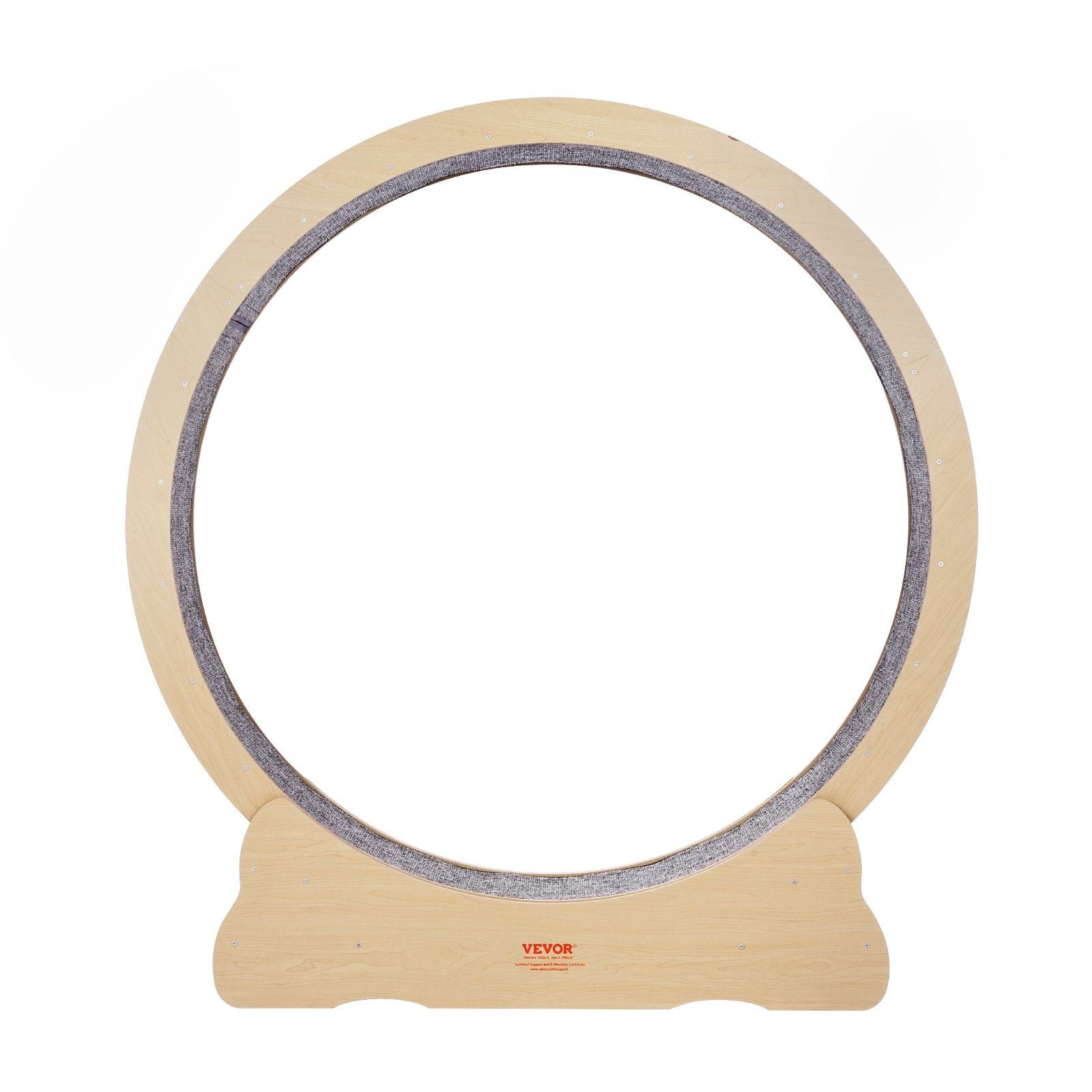 Wooden Cat Exercise Wheel, 1320mm Large Cat Treadmill Wheel for Indoor Cats, Cat Running Wheel with V952-MZMPBJYMSMDBJ1EXWV0