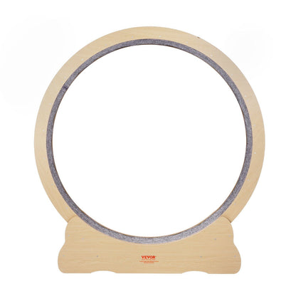 Wooden Cat Exercise Wheel, 1320mm Large Cat Treadmill Wheel for Indoor Cats, Cat Running Wheel with V952-MZMPBJYMSMDBJ1EXWV0