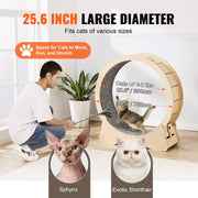 Cat Exercise Wheel Large Cat Treadmill Wheel for Indoor Cats 29.5 inch V952-MZMPBJYMSMDBZFT86V0