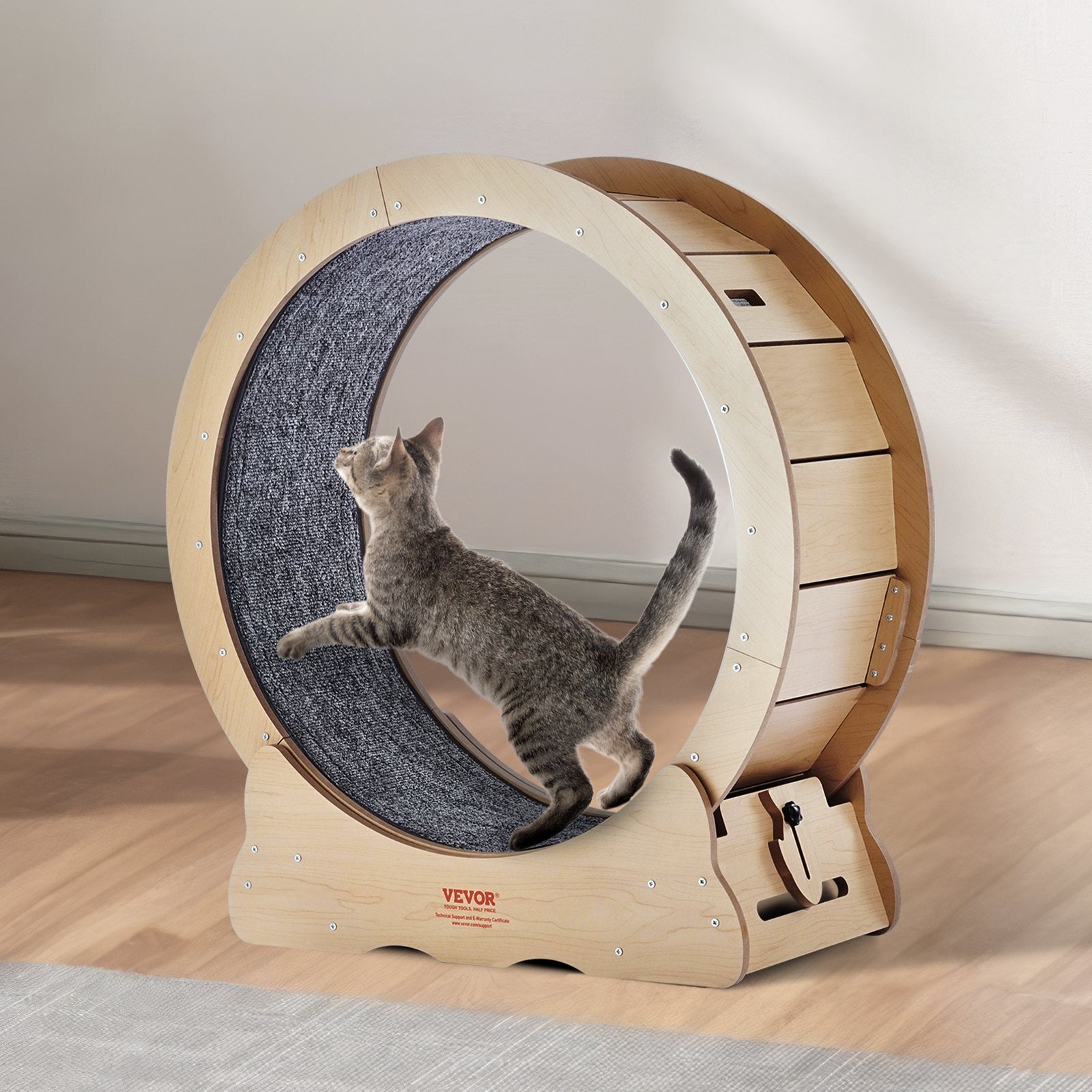 Cat Exercise Wheel Large Cat Treadmill Wheel for Indoor Cats 29.5 inch V952-MZMPBJYMSMDBZFT86V0
