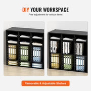 Wood Literature Organizer, 36 Compartments, File Sorter with Removable Shelves, Mailboxes Slot for Office V952-MZWJZLFPJBH363KG5V0