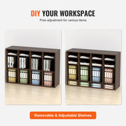 Literature Organizers, 36 Compartments Office Mailbox with Adjustable Shelves, Wood Literature Sorter V952-MZWJZLFPJBH36S6H5V0
