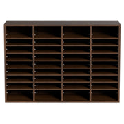 Literature Organizers, 36 Compartments Office Mailbox with Adjustable Shelves, Wood Literature Sorter V952-MZWJZLFPJBH36S6H5V0