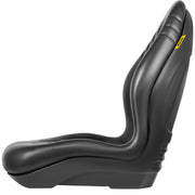 Universal Lawn Tractor Seat Replacement, Compact High Back Mower Seat, Black Vinyl Forklift Seat, Central V952-MZYHS2QISSGOKYL39V0
