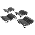 Car Dolly Wheel Tire Dolly 4 PCS Heavy Duty Skate Auto Repair Dolly 6000LB V952-NASLSBY415002SZ5TV0
