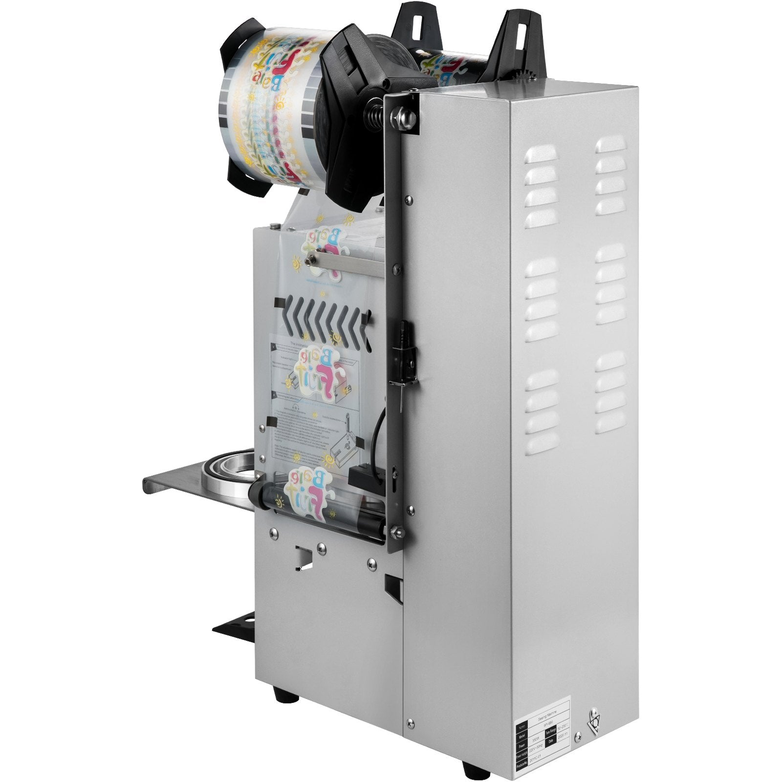 Semi-automatic Cup Sealing Machine Cup Sealer Silver 300-500 Cups/Hour V952-NFKWY-680220VX97FV3