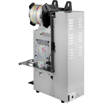 Semi-automatic Cup Sealing Machine Cup Sealer Silver 300-500 Cups/Hour V952-NFKWY-680220VX97FV3