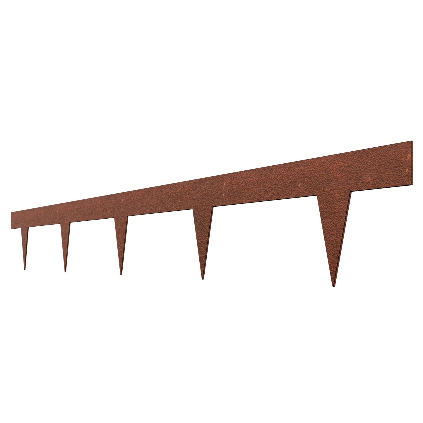 Steel Landscape Edging, 10 Packs 40 x 4.5 in Weather-Resistant & Pre-Rust Metal Landscape Edging, Bendable V952-NHGJSPZ40INC64GX7V0
