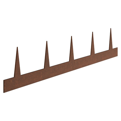 Steel Landscape Edging, 10 Packs 40 x 4.5 in Weather-Resistant & Pre-Rust Metal Landscape Edging, Bendable V952-NHGJSPZ40INC64GX7V0