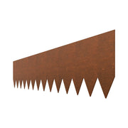 Steel Landscape Edging, 6 Packs 40 x 8 in Weather-Resistant & Pre-Rust Metal Landscape Edging, Bendable V952-NHGJSPZ6PCS46POJUV0