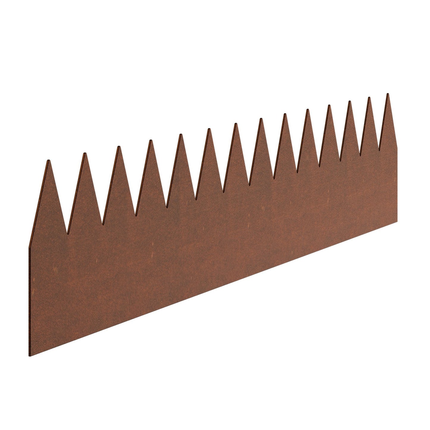 Steel Landscape Edging, 6 Packs 40 x 6 in Weather-Resistant & Pre-Rust Metal Landscape Edging, Bendable V952-NHGJSPZ6PCS4V29W9V0