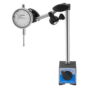 Dial Test Indicator with Dual Rod Stand and Storage Case, 0.03 mm Accuracy, 0-25.4mm Range, Fine Adjustable V952-NJCLGJGJDBFB3JPMJ001V0