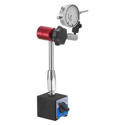 Dial Test Indicator with Magnetic Flexible Base Stand, 0.03 mm Accuracy, 0-25.4mm Range, Fine Adjustable Long V952-NJCLGJGJDBFBE9F6A001V0