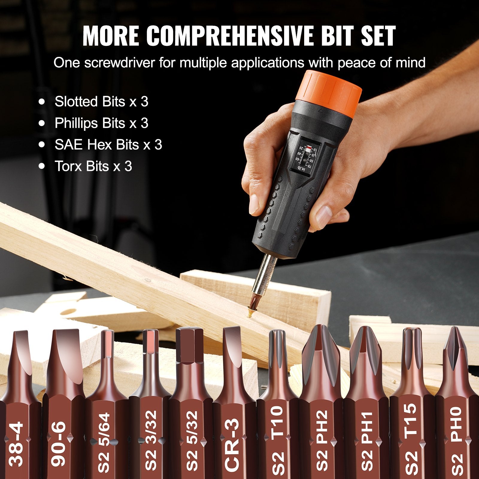 Torque Screwdriver 1/4 V952-NJLSDCKKY107046H7V0