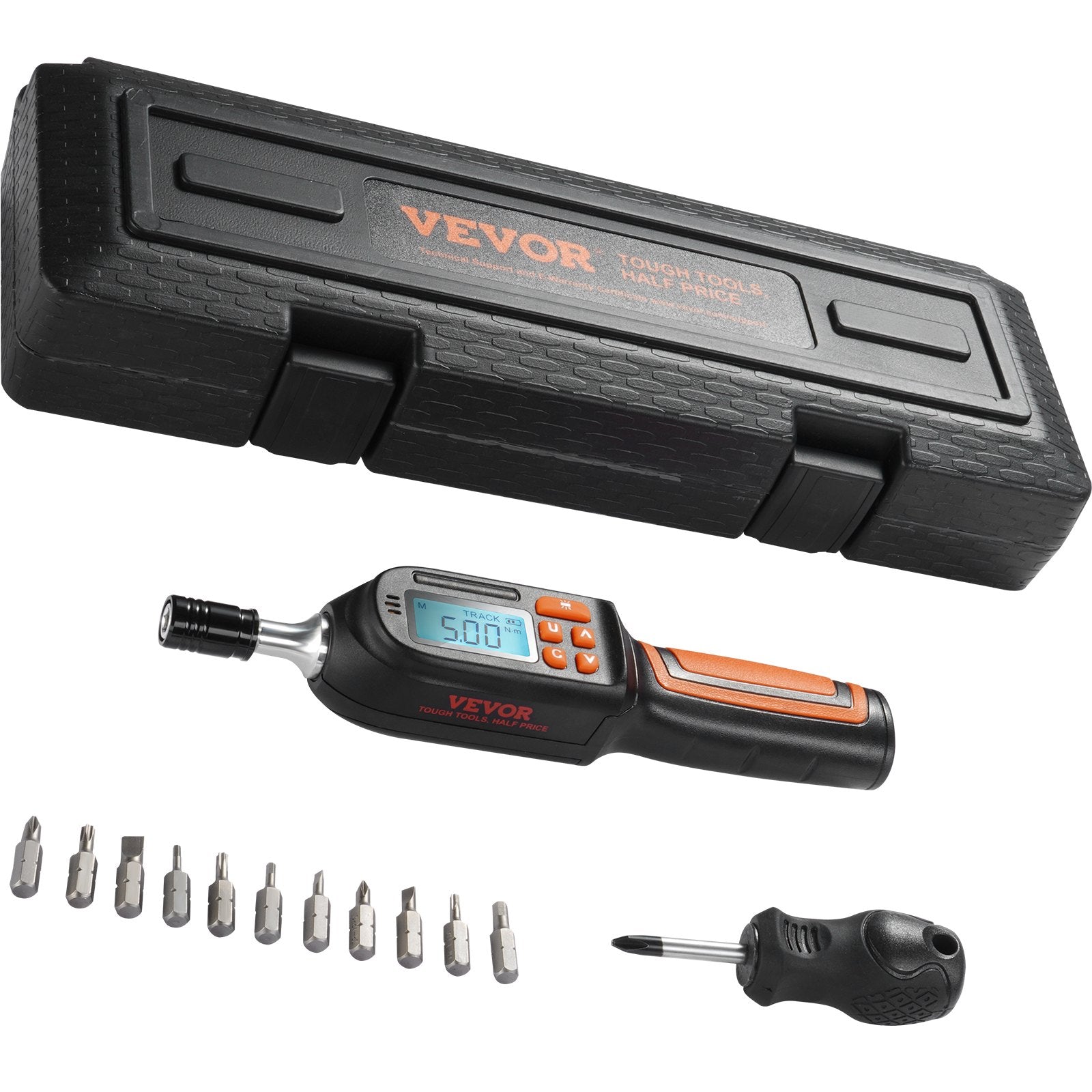 Digital Torque Screwdriver 1/4" Range 2.65-70.67in/lb w/ 0.01N.m Increment V952-NJLSDSXK26670HHEWV0