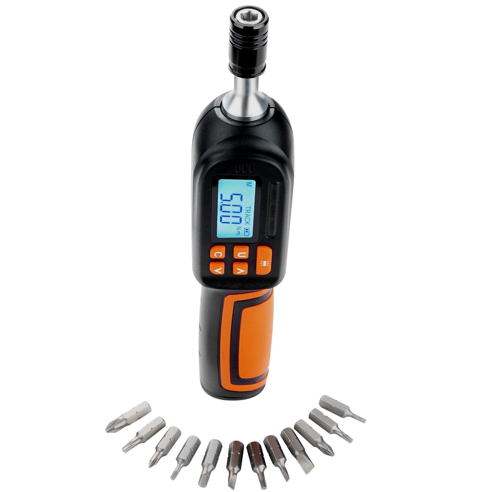 Digital Torque Screwdriver 1/4" Range 2.65-70.67in/lb w/ 0.01N.m Increment V952-NJLSDSXK26670HHEWV0