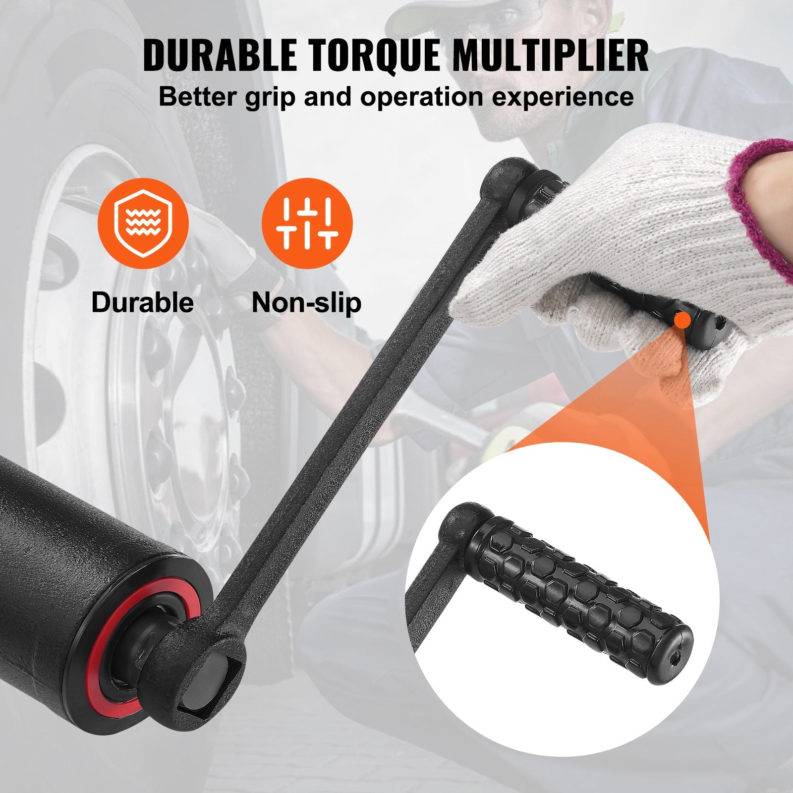 Torque Multiplier, Heavy Duty Torque Multiplier Wrench Set, 1 Inch Drive Lug Nut Wrench Torque Multiplier, V952-NJZBTTBSSYS15EO9WV0