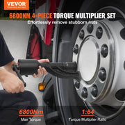 Torque Multiplier, Heavy Duty Torque Multiplier Wrench Set, 1 Inch Drive Lug Nut Wrench Torque Multiplier, V952-NJZBTTBSSYS1LSPEYV0