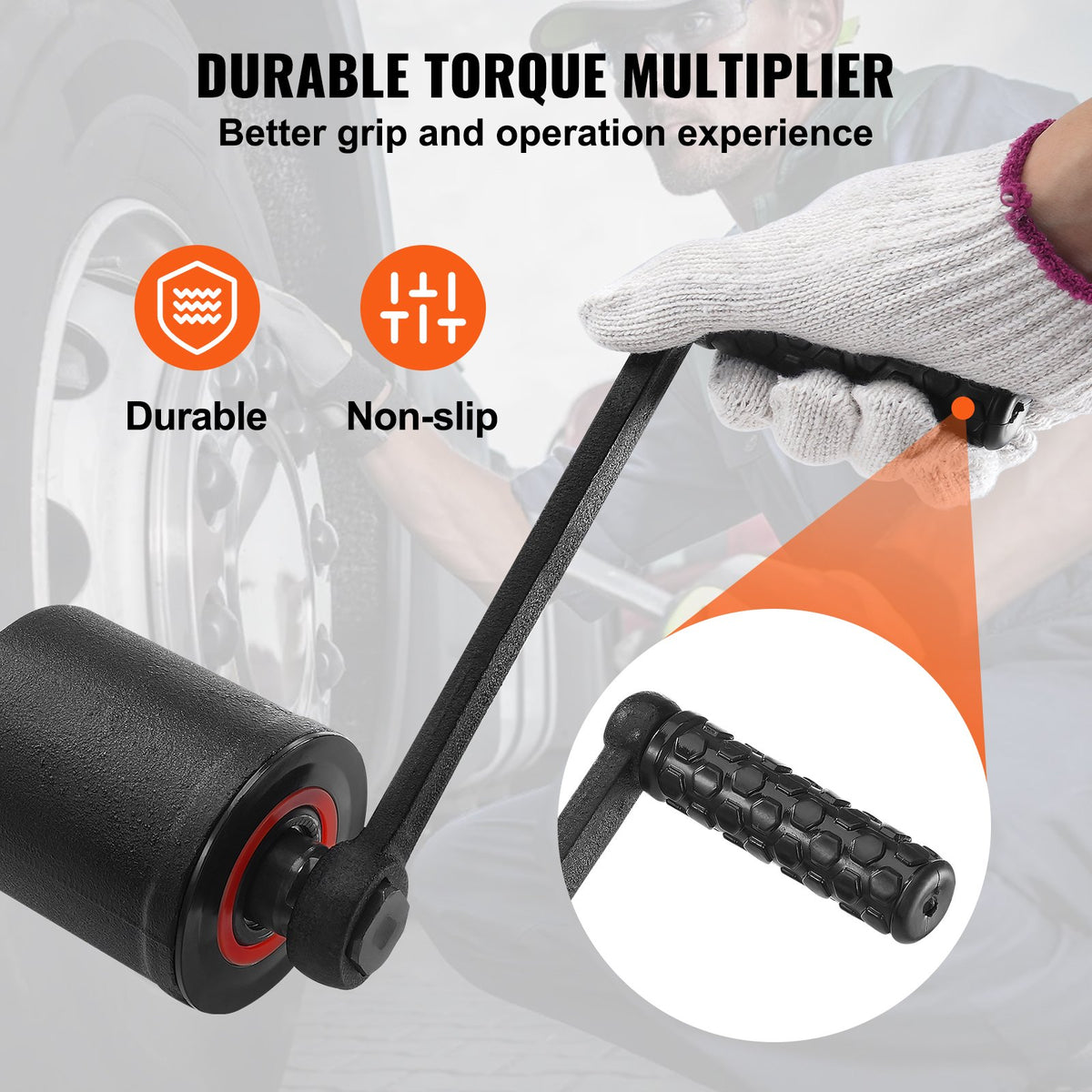 Torque Multiplier, Heavy Duty Torque Multiplier Wrench Set, 1 Inch Drive Lug Nut Wrench Torque Multiplier, V952-NJZBTTBSSYS1LSPEYV0
