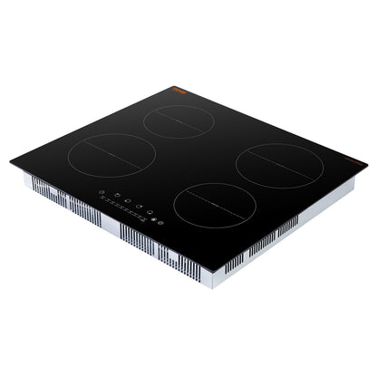 6000W 4 Burner Induction Cooktop Electric Countertop Burner Touch Control V952-NQDCL4GCP6000UH38V3