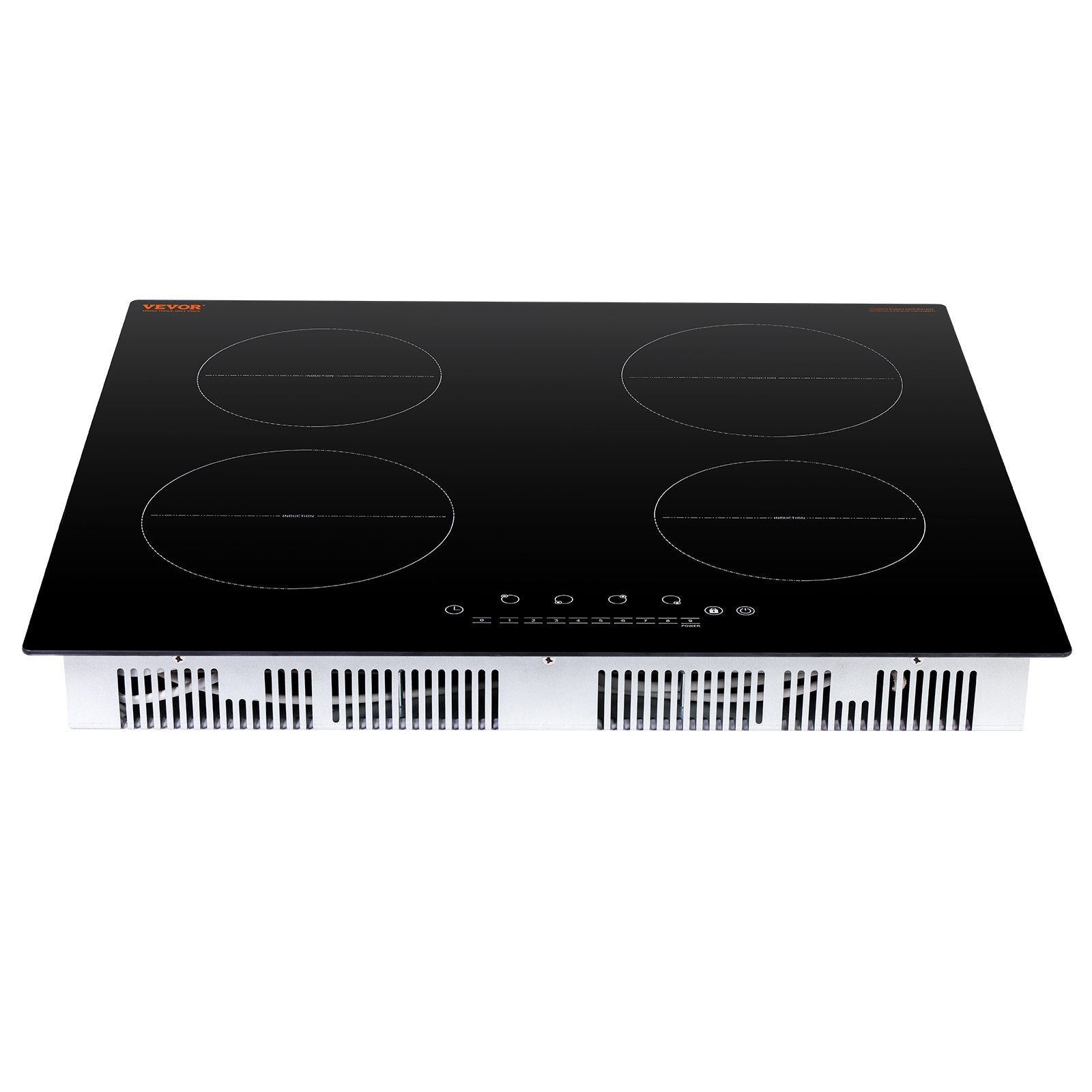 6000W 4 Burner Induction Cooktop Electric Countertop Burner Touch Control V952-NQDCL4GCP6000UH38V3