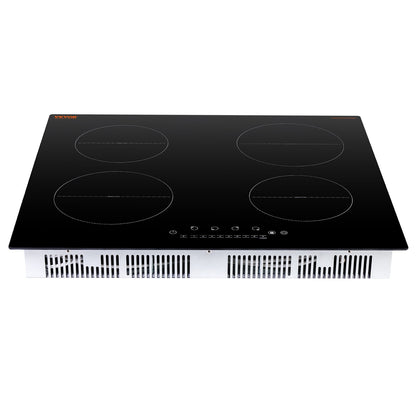 6000W 4 Burner Induction Cooktop Electric Countertop Burner Touch Control V952-NQDCL4GCP6000UH38V3